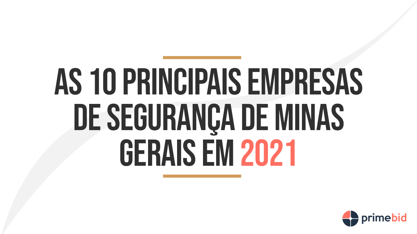 empresas de segurança de minas gerais em 2021 mg bh